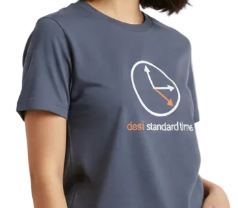 Desi Standard Time T-Shirt ⏱️🔥
