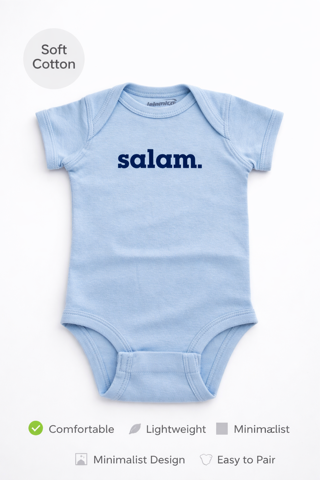 New Born Salam Onesie