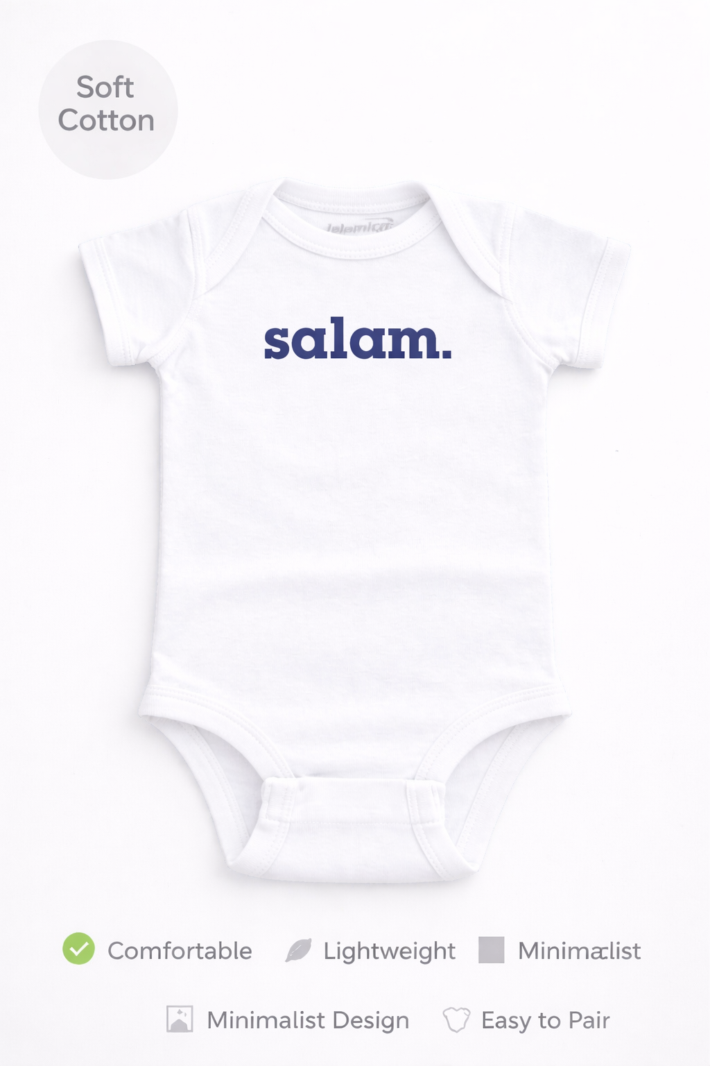 New Born Salam Onesie