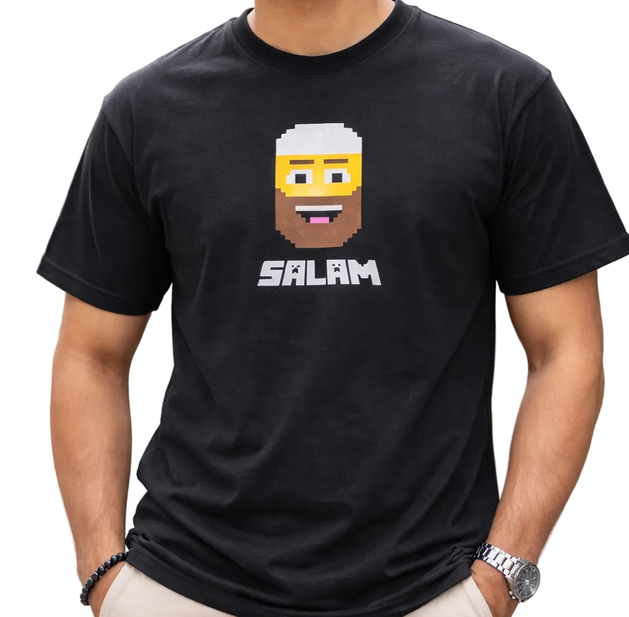 SALAM Pixel Art T-Shirt – Premium Graphic Tee