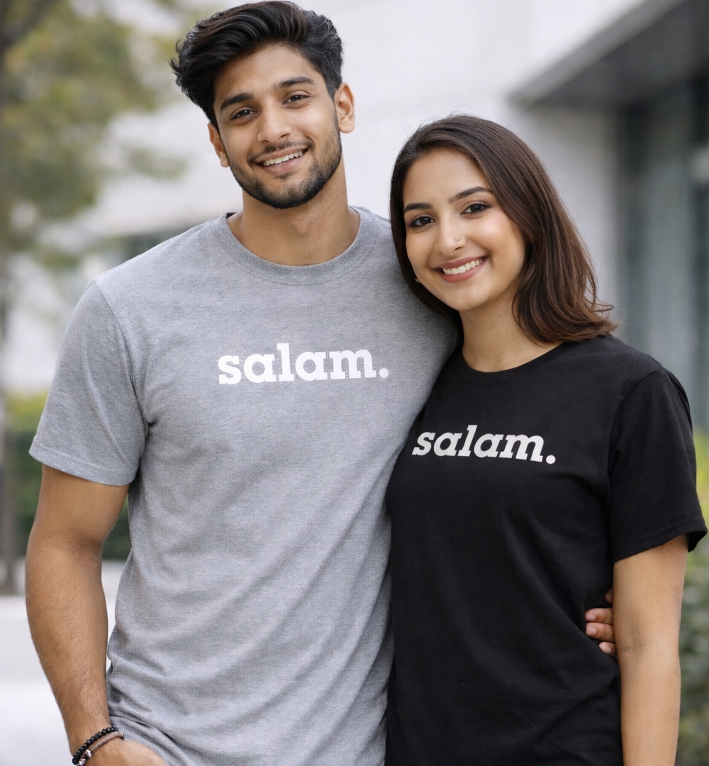 Salam. Matching Couple T-Shirts